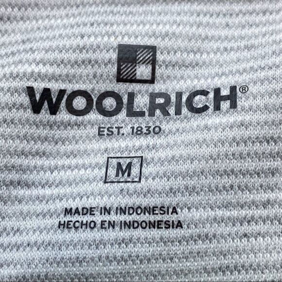 Woolrich Green Crew Nexk T-Shirt Size Medium - Picture 3 of 8